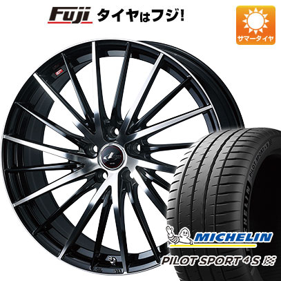 【新品】40系アルファード/ヴェルファイア用 夏タイヤ ホイール4本セット 245/40R21 ミシュラン パイロット スポーツ4S ウェッズ レオニス FR 21インチ :fuji 27862 153545 34990 34990:フジコーポレーション