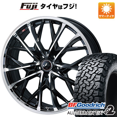 【新品国産5穴114.3車】 夏タイヤ ホイール4本セット 215/65R16 BFグッドリッチ オールテレーンT/A KO2 RBL ウェッズ レオニス MV 16インチ :fuji 1310 153609 23751 23751:フジコーポレーション