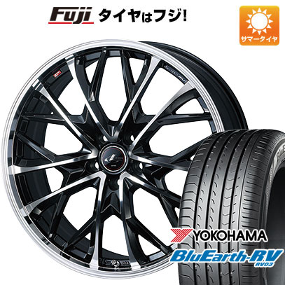 クーポン配布中 【パンク保証付き】【新品国産5穴114.3車】 夏タイヤ ホイール4本セット 245/40R19 ヨコハマ ブルーアース RV 03 ウェッズ レオニス MV 19インチ :fuji 1122 153618 36865 36865:フジコーポレーション