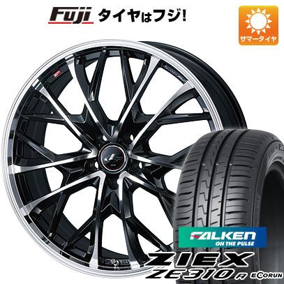 ZIEX 【新品国産車用 5穴114.3車】 夏タイヤ ホイール4本セット 215 