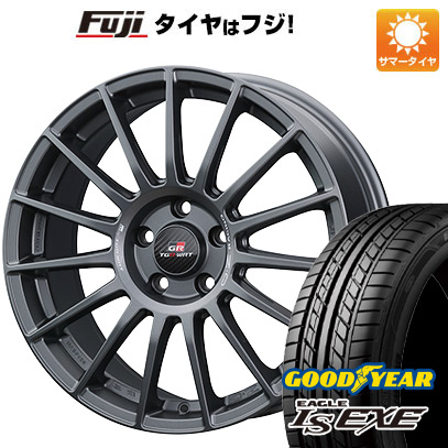 【新品国産5穴114.3車】 夏タイヤ ホイール４本セット 215/55R17 グッドイヤー イーグル エルエス エグゼ(限定) OZ スーパーツーリズモ TGR-WRT 17インチ