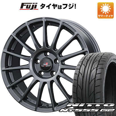 【パンク保証付き】【新品国産5穴114.3車】 夏タイヤ ホイール４本セット 245/40R20 ニットー NT555 G2 OZ スーパーツーリズモ TGR WRT 20インチ :fuji 1461 153077 23589 23589:フジコーポレーション