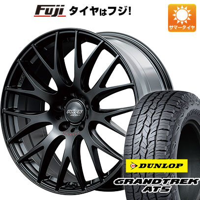 クーポン配布中 【新品国産5穴114.3車】 夏タイヤ ホイール４本セット 225/55R18 ダンロップ グラントレック AT5 レイズ ホムラ 2X9PLUS SPORT EDITION 18インチ :fuji 1321 152901 32852 32852:フジコーポレーション