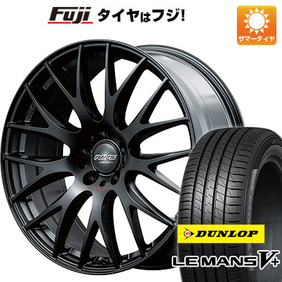 【新品国産5穴114.3車】 夏タイヤ ホイール4本セット 225/40R19 ダンロップ ルマン V+(ファイブプラス) レイズ ホムラ 2X9PLUS SPORT EDITION 19インチ｜fujicorporation