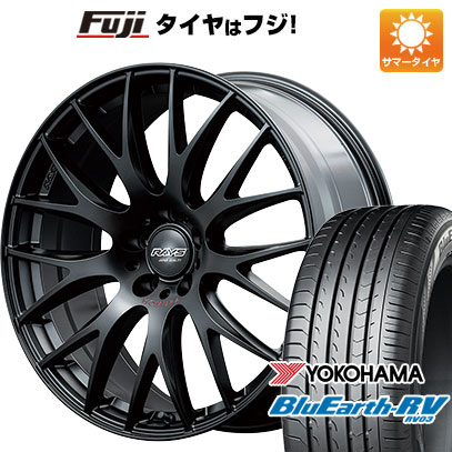 【パンク保証付き】【新品国産5穴114.3車】 夏タイヤ ホイール4本セット 225/55R19 ヨコハマ ブルーアース RV 03 レイズ ホムラ 2X9PLUS SPORT EDITION 19インチ :fuji 2581 152905 38015 38015:フジコーポレーション