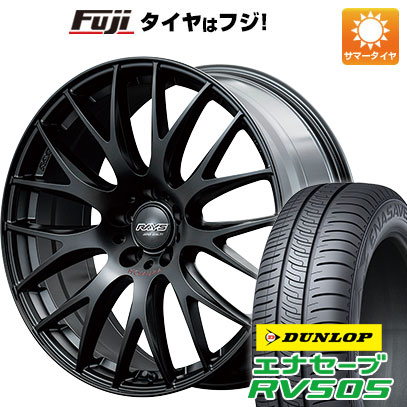 【新品国産5穴114.3車】 夏タイヤ ホイール4本セット 245/45R19 ダンロップ エナセーブ RV505 レイズ ホムラ 2X9PLUS SPORT EDITION 19インチ｜fujicorporation