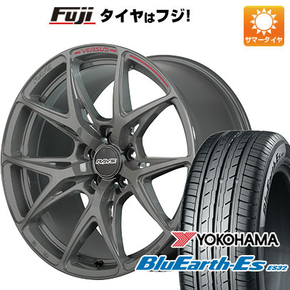 【新品国産5穴114.3車】 夏タイヤ ホイール4本セット 225/35R19 ヨコハマ ブルーアース ES32 レイズ VERSUS クラフトコレクション VV21S 19インチ :fuji 878 152752 35460 35460:フジコーポレーション