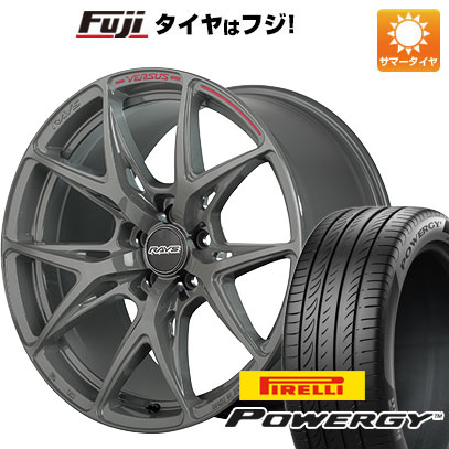 【新品国産5穴114.3車】 夏タイヤ ホイール４本セット 245/40R20 ピレリ パワジー レイズ VERSUS クラフトコレクション VV21S 20インチ : fuji 1461 152767 36952 36952 : フジコーポレーション