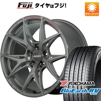 クーポン配布中 【パンク保証付き】【新品国産5穴114.3車】 夏タイヤ ホイール4本セット 225/55R19 ヨコハマ ブルーアース RV 03 レイズ VERSUS VV21S 19インチ :fuji 2581 152752 38015 38015:フジコーポレーション