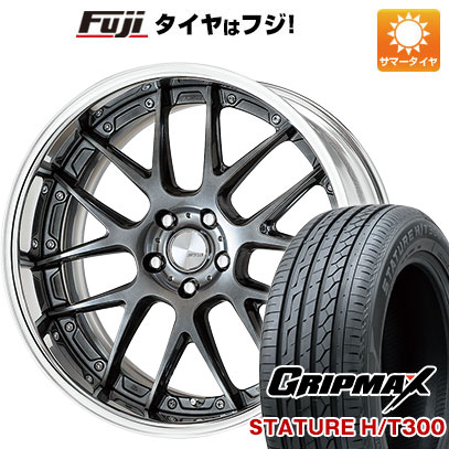 【新品国産5穴114.3車】 夏タイヤ ホイール4本セット 245/45R20 グリップマックス スタチャー H/T300 BSW（限定） ワーク ランベック LM7 20インチ :fuji 1481 141391 40207 40207:フジコーポレーション