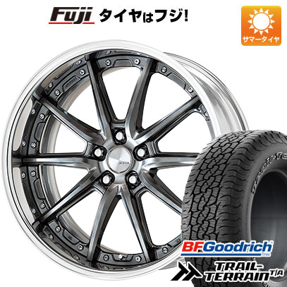 【新品国産5穴114.3車】 夏タイヤ ホイール４本セット 225/60R18 BFグッドリッチ トレールテレーンT/A ORBL ワーク ランベック LS10 18インチ : fuji 1341 141359 36811 36811 : フジコーポレーション