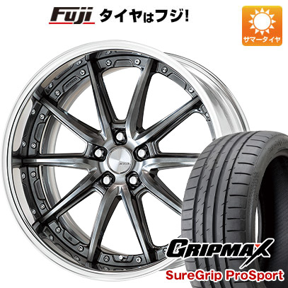 【新品国産5穴114.3車】 夏タイヤ ホイール4本セット 245/40R20 グリップマックス シュアグリップ PRO SPORTS BSW（限定） ワーク ランベック LS10 20インチ :fuji 1461 141370 38318 38318:フジコーポレーション