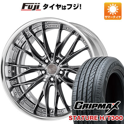 【新品国産5穴114.3車】 夏タイヤ ホイール4本セット 235/55R19 グリップマックス スタチャー H/T300 BSW（限定） ワーク シュヴァート ブルネン 19インチ :fuji 1121 153729 40206 40206:フジコーポレーション