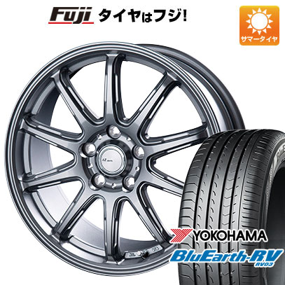 【パンク保証付き】【新品国産5穴114.3車】 夏タイヤ ホイール４本セット 215/45R17 ヨコハマ ブルーアース RV 03 インターミラノ AZ SPORTS RC 10 17インチ :fuji 1781 151672 36873 36873:フジコーポレーション