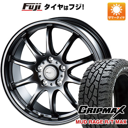 【新品】ライズ（ハイブリッド） 夏タイヤ ホイール4本セット 195/65R16 GRIPMAX マッドレイジR/T MAX RWL(限定) ビッグウエイ BWスポーツ ZT10 16インチ :fuji 25161 151714 32791 32791:フジコーポレーション