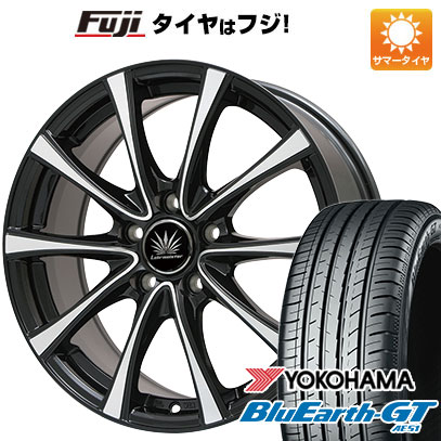 クーポン配布中 【新品国産5穴114.3車】 夏タイヤ ホイール４本セット 225/40R18 ヨコハマ ブルーアース GT AE51 ブランドル KF25BP 18インチ :fuji 1131 152637 28537 28537:フジコーポレーション