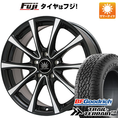 【新品国産5穴114.3車】 夏タイヤ ホイール４本セット 235/60R18 BFグッドリッチ トレールテレーンT/A ORBL ブランドル KF25BP 18インチ :fuji 27064 152637 36812 36812:フジコーポレーション