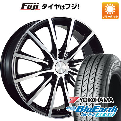 BluEarth 【新品国産車用 5穴114.3車】 夏タイヤ ホイール4本セット 