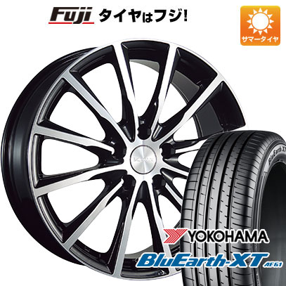 BluEarth 【新品国産車用 5穴114.3車】 夏タイヤ ホイール4本セット 