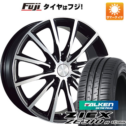 【新品国産5穴114.3車】 夏タイヤ ホイール4本セット 195/55R16 ファルケン ジークス ZE310R エコラン(限定) ブリヂストン バルミナ A12 16インチ