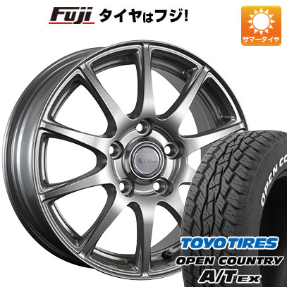 【新品国産5穴114.3車】 夏タイヤ ホイール4本セット 205/65R16 トーヨー オープンカントリー A/T EX ブリヂストン エコフォルム SE-23 16インチ｜fujicorporation