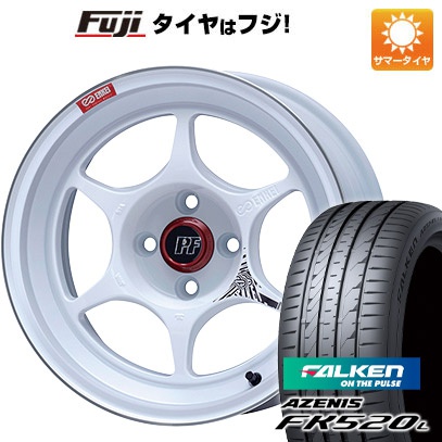 【新品国産5穴114.3車】 夏タイヤ ホイール４本セット 225/50R17 ファルケン アゼニス FK520L エンケイ PF06 マシニングホワイト 17インチ :fuji 1844 152479 40736 40736:フジコーポレーション