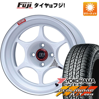 【新品国産5穴114.3車】 夏タイヤ ホイール４本セット 215/60R17 ヨコハマ ジオランダー A/T G015 RBL エンケイ PF06 マシニングホワイト 17インチ :fuji 1843 152477 23762 23762:フジコーポレーション