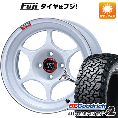 【新品国産5穴114.3車】 夏タイヤ ホイール４本セット 225/65R17 BFグッドリッチ オールテレーンT/A KO2 RBL エンケイ PF06 マシニングホワイト 17インチ :fuji 2182 152479 23750 23750:フジコーポレーション