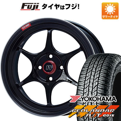 【新品国産5穴114.3車】 夏タイヤ ホイール４本セット 215/60R17 ヨコハマ ジオランダー A/T G015 RBL エンケイ PF06 マシニングブラック 17インチ :fuji 1843 152476 23762 23762:フジコーポレーション