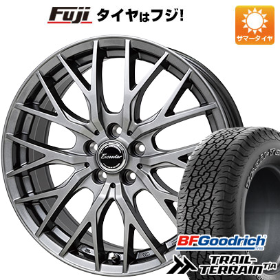 【新品国産5穴114.3車】 夏タイヤ ホイール4本セット 235/55R19 BFグッドリッチ トレールテレーンT/A ORBL ホットスタッフ エクシーダー E05II 19インチ :fuji 1121 150645 36806 36806:フジコーポレーション