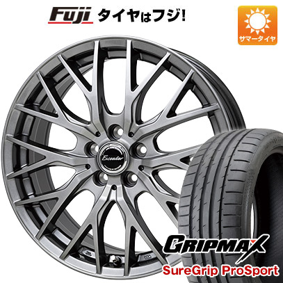 【新品国産5穴114.3車】 夏タイヤ ホイール4本セット 245/45R19 グリップマックス シュアグリップ PRO SPORTS BSW ホットスタッフ エクシーダー E05II 19インチ :fuji 1141 150645 38317 38317:フジコーポレーション