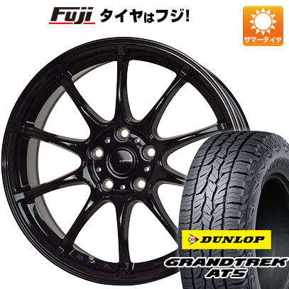 クーポン配布中 【新品国産5穴114.3車】 夏タイヤ ホイール4本セット 215/65R16 ダンロップ グラントレック AT5 ホットスタッフ ジースピード G 07 16インチ :fuji 1310 150355 32865 32865:フジコーポレーション