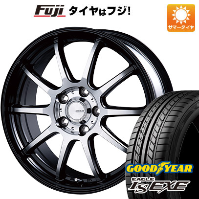 【新品国産5穴114.3車】 夏タイヤ ホイール４本セット 215/45R18 グッドイヤー イーグル エルエス エグゼ(限定) インターミラノ インフィニティ F10 18インチ :fuji 1130 148398 31586 31586:フジコーポレーション