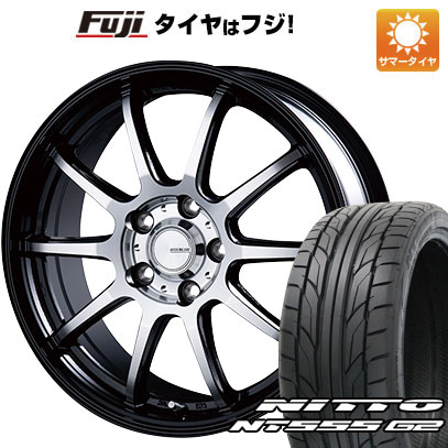 【パンク保証付き】【新品】フリード 5穴/114 夏タイヤ ホイール４本セット 205/45R17 ニットー NT555 G2 インターミラノ インフィニティ F10 17インチ :fuji 1670 148396 28807 28807:フジコーポレーション