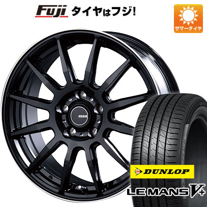 【新品国産5穴114.3車】 夏タイヤ ホイール４本セット 215/55R17 ダンロップ ルマン V+(ファイブプラス) インターミラノ インフィニティ F12 17インチ :fuji 1841 148405 40686 40686:フジコーポレーション