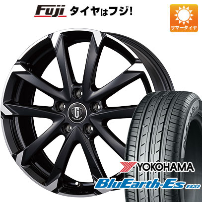 【新品国産5穴114.3車】 夏タイヤ ホイール4本セット 205/60R16 ヨコハマ ブルーアース ES32 コーセイ MZ-GROW C52S 16インチ