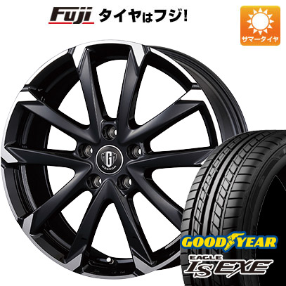 【新品国産5穴114.3車】 夏タイヤ ホイール４本セット 225/55R17 グッドイヤー イーグル エルエス エグゼ(限定) コーセイ MZ GROW C52S 17インチ :fuji 1861 148225 32119 32119:フジコーポレーション