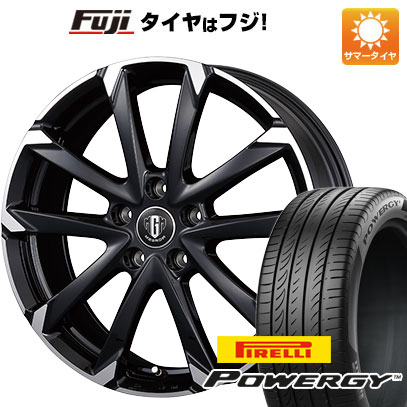 【新品国産5穴114.3車】 夏タイヤ ホイール４本セット 205/65R15 ピレリ パワジー コーセイ MZ-GROW C52S 15インチ｜fujicorporation