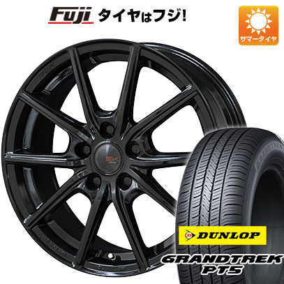 クーポン配布中 【新品国産5穴114.3車】 夏タイヤ ホイール4本セット 215/65R16 ダンロップ グラントレック PT5 共豊 ザインEK 16インチ :fuji 1310 152401 40814 40814:フジコーポレーション