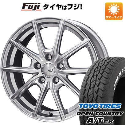 【新品国産5穴114.3車】 夏タイヤ ホイール4本セット 205/65R16 トーヨー オープンカントリー A/T EX 共豊 ザインEK 16インチ :fuji 1311 152400 39900 39900:フジコーポレーション