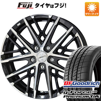 【新品】フリード 5穴/114 夏タイヤ ホイール４本セット 205/45R17 BFグッドリッチ(フジ専売) g FORCE フェノム T/A 共豊 スマック グレイヴ 17インチ :fuji 1670 148363 41269 41269:フジコーポレーション