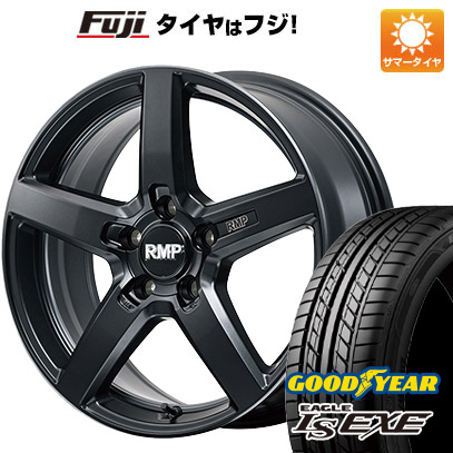 【新品国産5穴114.3車】 夏タイヤ ホイール４本セット 215/55R17 グッドイヤー イーグル エルエス エグゼ(限定) MID RMP 050F 17インチ｜fujicorporation