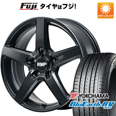 【パンク保証付き】【新品国産5穴114.3車】 夏タイヤ ホイール４本セット 215/55R17 ヨコハマ ブルーアース RV-03 MID RMP 050F 17インチ｜fujicorporation