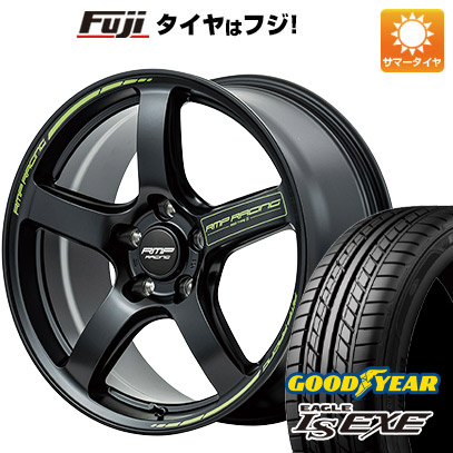 【新品国産5穴114.3車】 夏タイヤ ホイール４本セット 215/55R17 グッドイヤー イーグル エルエス エグゼ(限定) MID RMP レーシング R50 TYPES 17インチ :fuji 1841 153291 31590 31590:フジコーポレーション