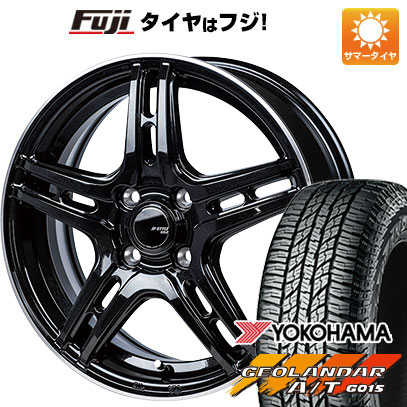 クーポン配布中 【新品国産5穴114.3車】 夏タイヤ ホイール４本セット 225/55R18 ヨコハマ ジオランダー A/T G015 RBL モンツァ JPスタイル R52 18インチ :fuji 1321 153864 23760 23760:フジコーポレーション