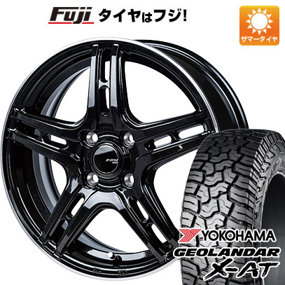 【新品 軽自動車】タフト ソリオ サマータイヤ ホイール4本セット 165/65R15 ヨコハマ ジオランダー X AT G016 モンツァ JPスタイル R52 15インチ :fuji 21761 153858 39277 39277:フジコーポレーション