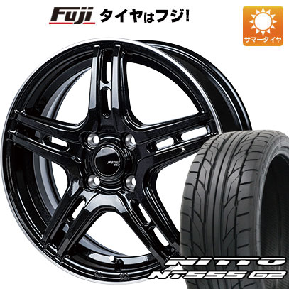 【パンク保証付き】【新品】フリード 5穴/114 夏タイヤ ホイール４本セット 205/45R17 ニットー NT555 G2 モンツァ JPスタイル R52 17インチ :fuji 1670 153863 28807 28807:フジコーポレーション