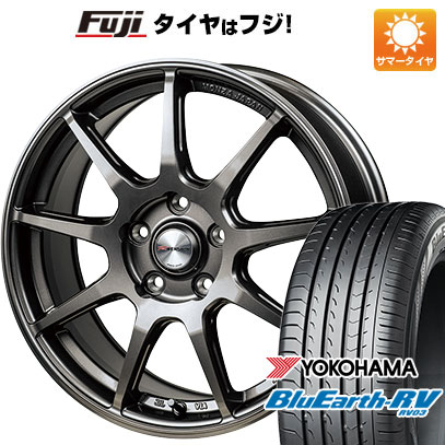 【パンク保証付き】【新品国産5穴114.3車】 夏タイヤ ホイール４本セット 215/45R17 ヨコハマ ブルーアース RV 03 モンツァ Rバージョン FS99 17インチ :fuji 1781 153835 36873 36873:フジコーポレーション