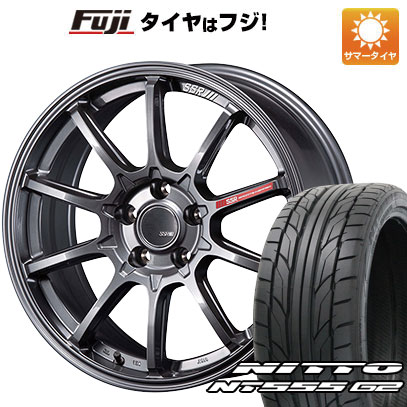 【パンク保証付き】【新品国産5穴100車】 夏タイヤ ホイール４本セット 215/40R18 ニットー NT555 G2 SSR GTV05 18インチ :fuji 1221 153465 23603 23603:フジコーポレーション