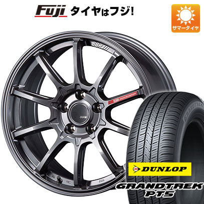 クーポン配布中 【新品国産5穴114.3車】 夏タイヤ ホイール４本セット 225/55R18 ダンロップ グラントレック PT5 SSR GTV05 18インチ :fuji 1321 153464 40818 40818:フジコーポレーション